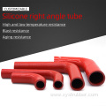 Flexible heat resistant 90 degree silicone elbow hose
